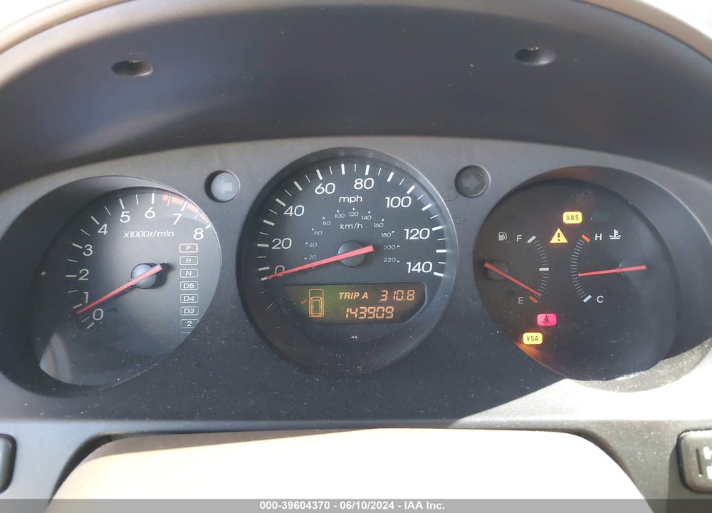 2003 ACURA MDX VIN: 2HNYD18673H543328