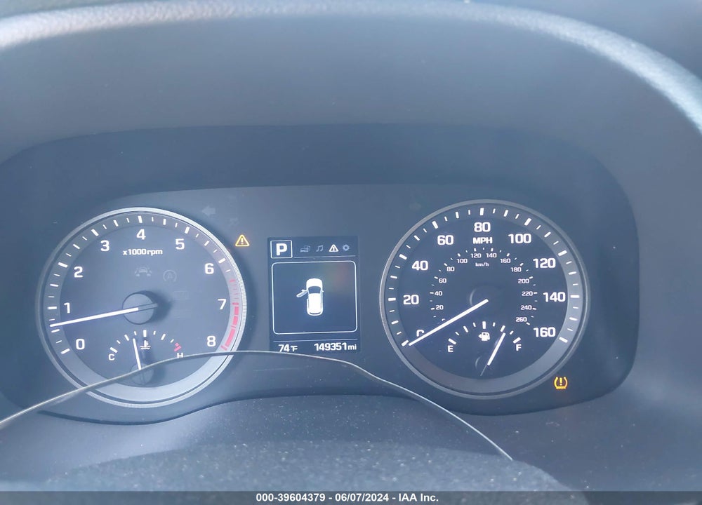 2016 HYUNDAI TUCSON SE VIN: KM8J3CA40GU122421