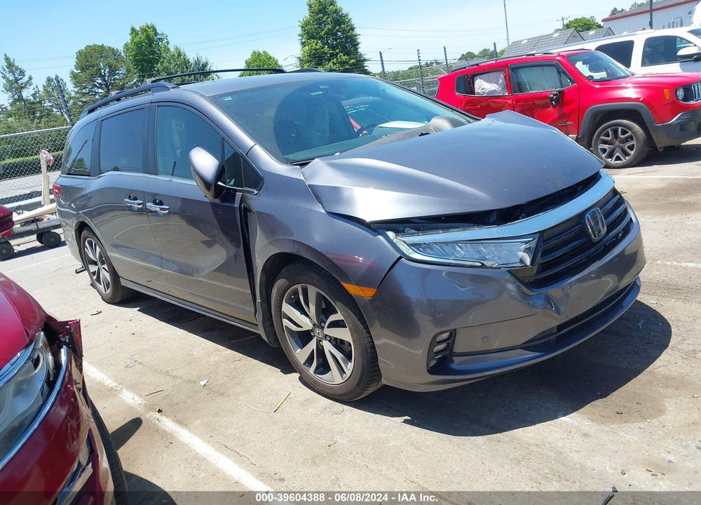 2022 HONDA ODYSSEY TOURING VIN: 5FNRL6H86NB043097