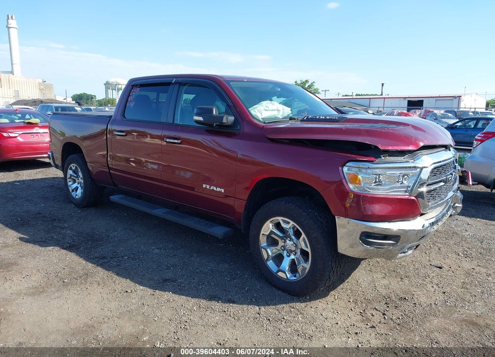 2019 RAM 1500 BIG HORN/LONE STAR 4X4 6'4 BOX VIN: 1C6SRFMT7KN868841