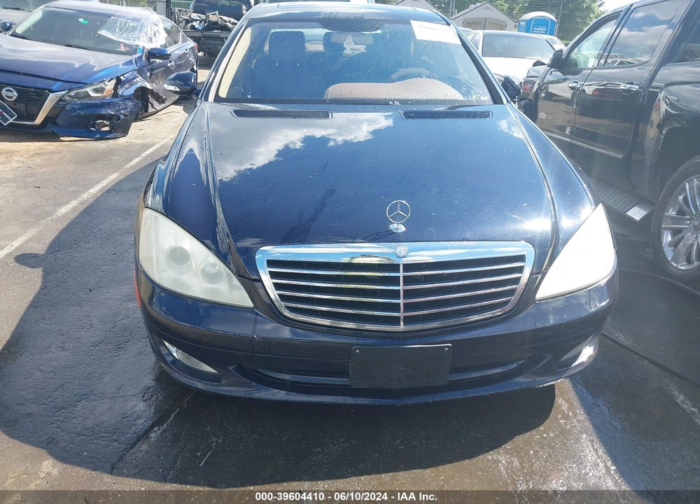 2007 MERCEDES-BENZ S 550 4MATIC VIN: WDDNG86X97A139977