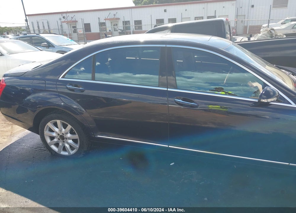 2007 MERCEDES-BENZ S 550 4MATIC VIN: WDDNG86X97A139977