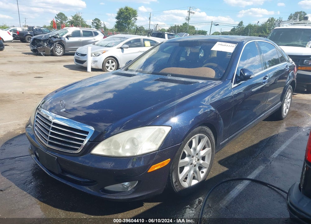 2007 MERCEDES-BENZ S 550 4MATIC VIN: WDDNG86X97A139977