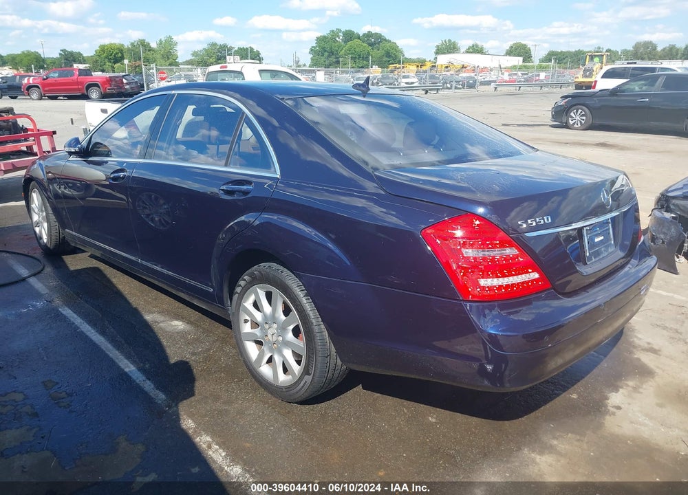 2007 MERCEDES-BENZ S 550 4MATIC VIN: WDDNG86X97A139977