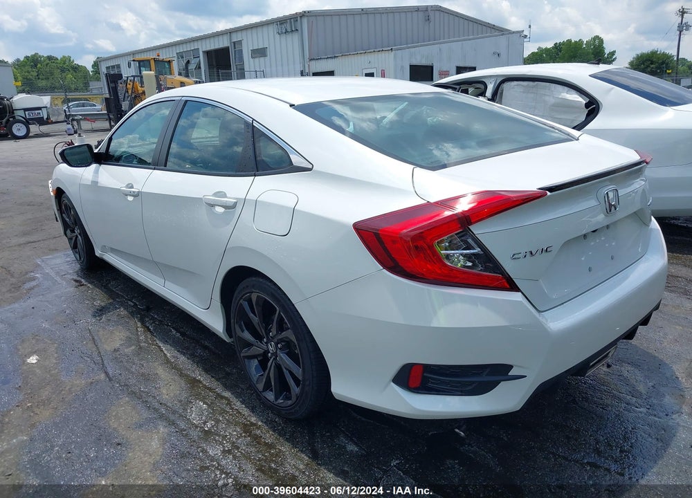2020 HONDA CIVIC SPORT VIN: 19XFC2F8XLE008256