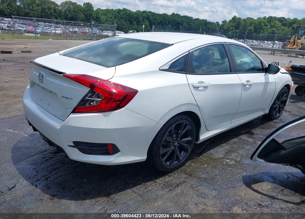 2020 HONDA CIVIC SPORT VIN: 19XFC2F8XLE008256