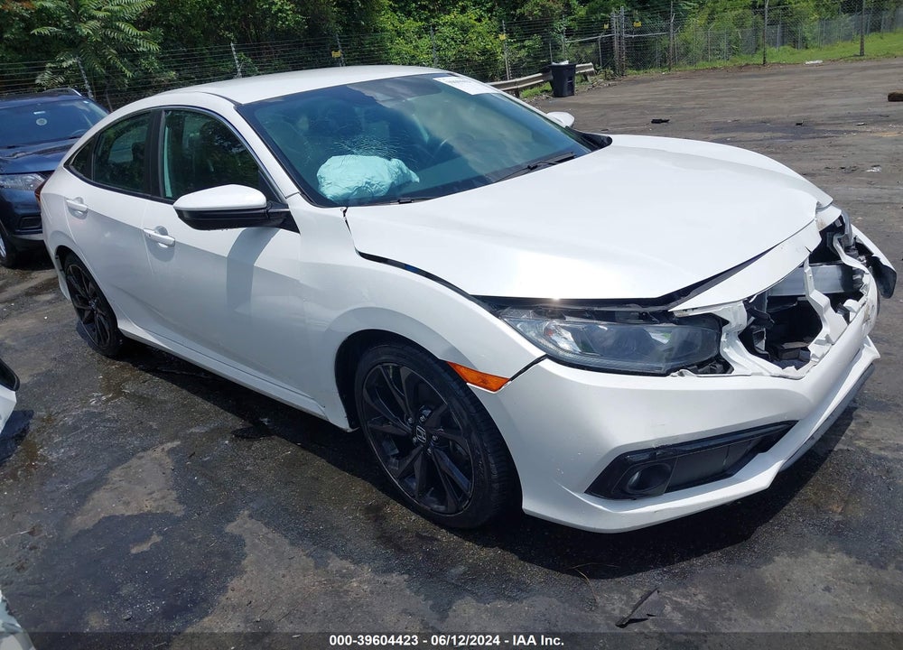 2020 HONDA CIVIC SPORT VIN: 19XFC2F8XLE008256