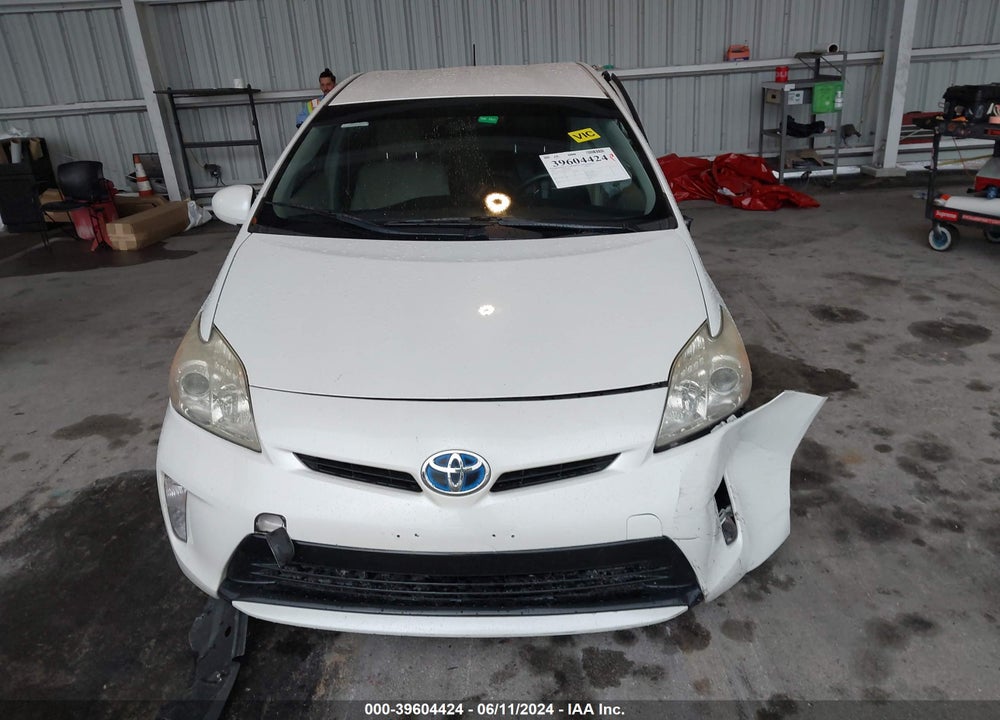2012 TOYOTA PRIUS TWO VIN: JTDKN3DU8C5511245