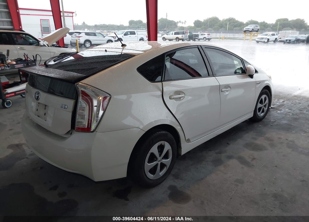 2012 TOYOTA PRIUS TWO VIN: JTDKN3DU8C5511245