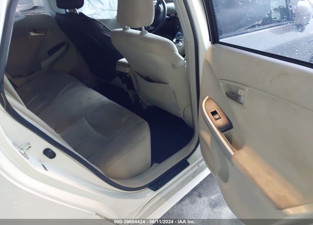 2012 TOYOTA PRIUS TWO VIN: JTDKN3DU8C5511245