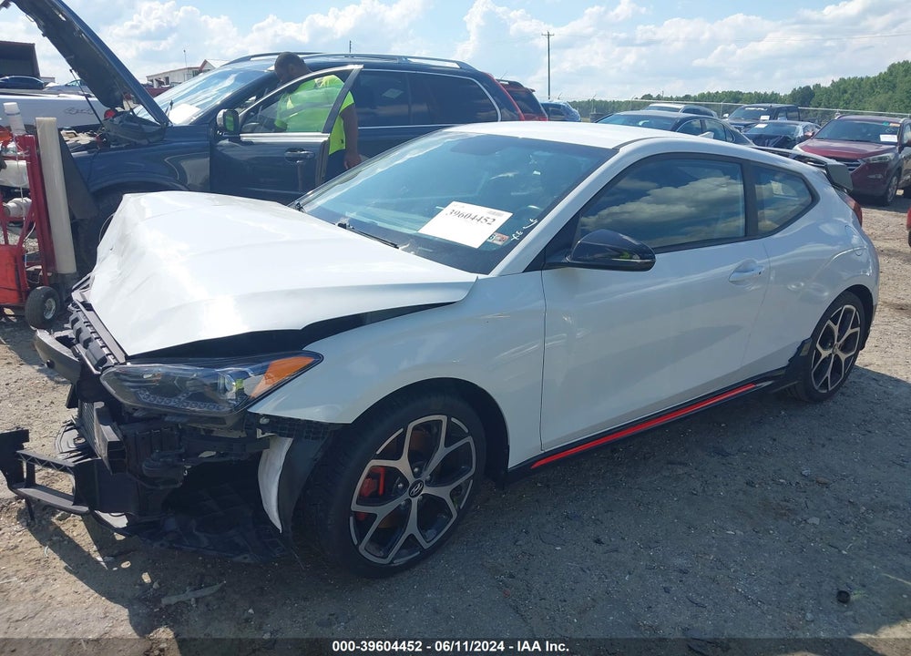 2019 HYUNDAI VELOSTER N VIN: KMHT36AH7KU001102