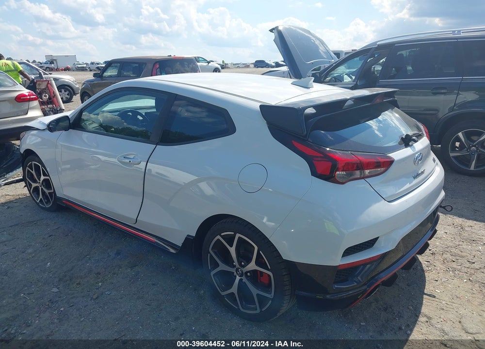 2019 HYUNDAI VELOSTER N VIN: KMHT36AH7KU001102