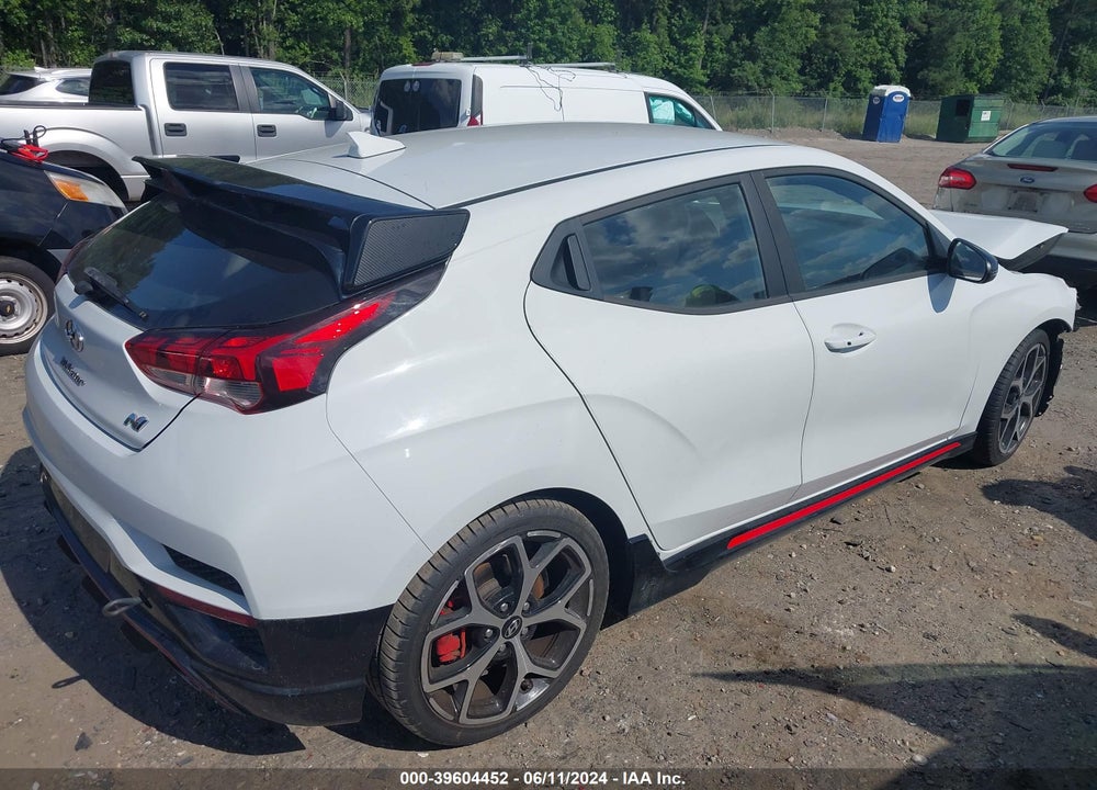 2019 HYUNDAI VELOSTER N VIN: KMHT36AH7KU001102