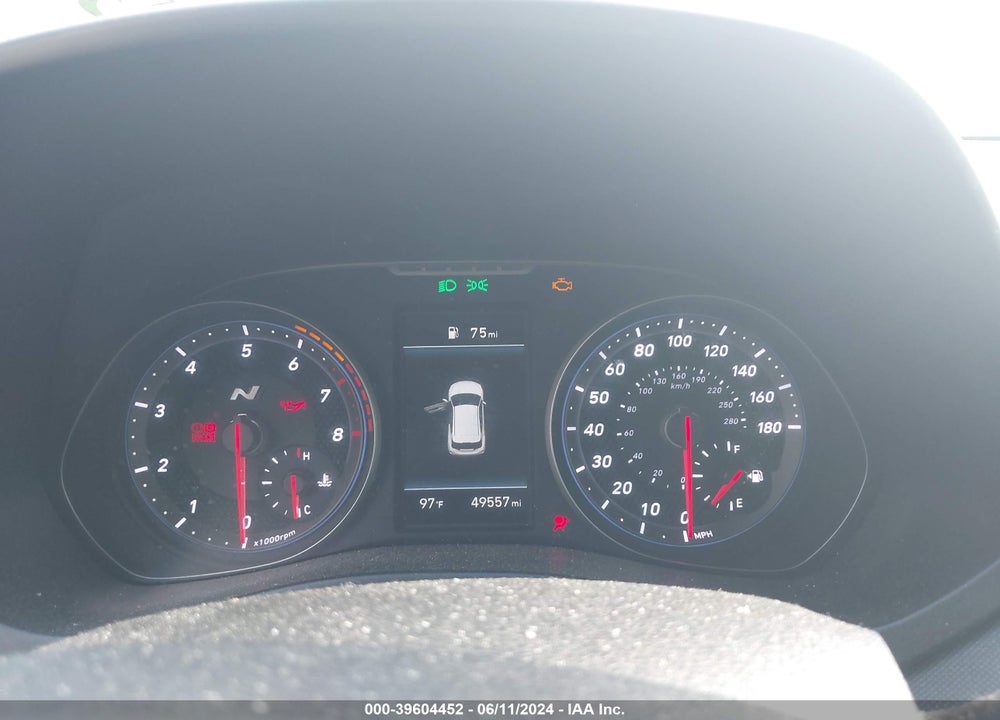 2019 HYUNDAI VELOSTER N VIN: KMHT36AH7KU001102