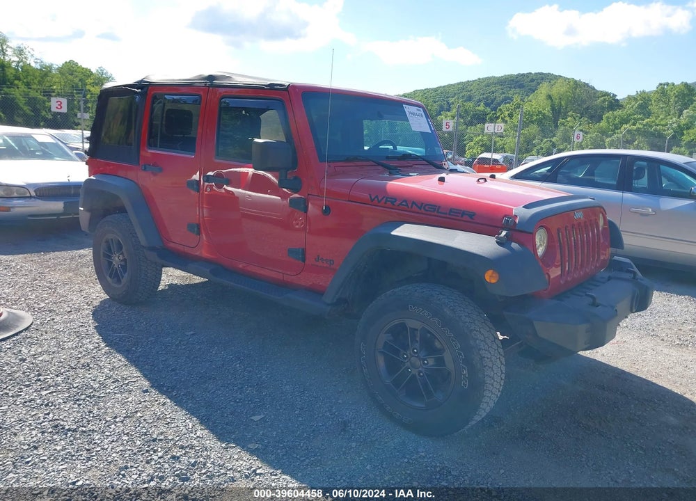 2007 JEEP WRANGLER UNLIMITED X VIN: 1J4GA39187L171414