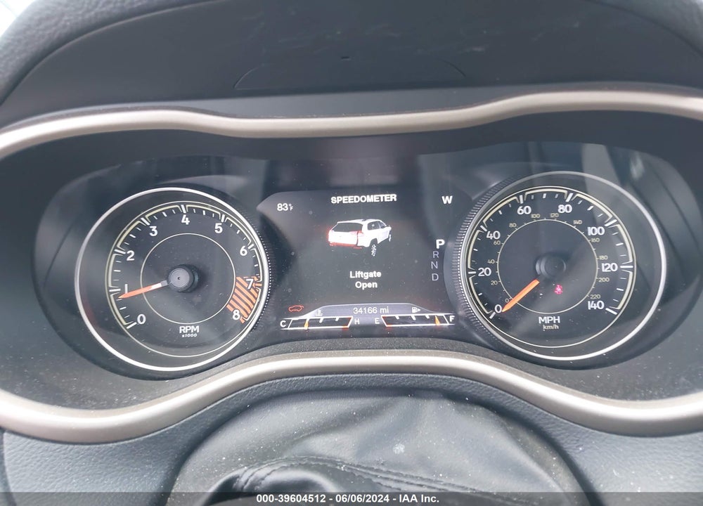 2015 JEEP CHEROKEE LIMITED VIN: 1C4PJLDS5FW591795