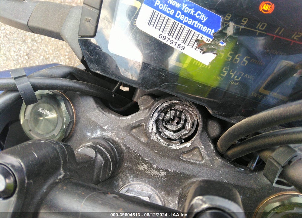 2020 HONDA CBF300 NA VIN: MLHNC555XL5000557