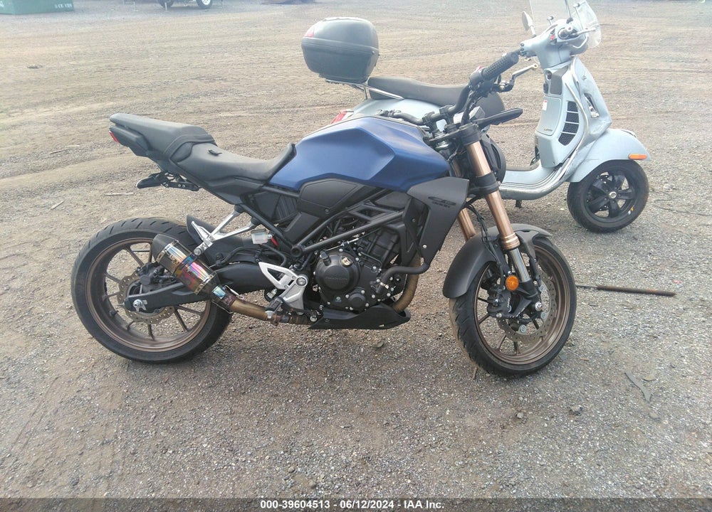 2020 HONDA CBF300 NA VIN: MLHNC555XL5000557