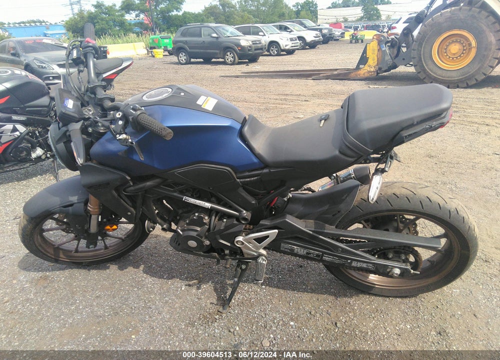 2020 HONDA CBF300 NA VIN: MLHNC555XL5000557