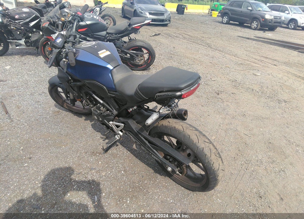 2020 HONDA CBF300 NA VIN: MLHNC555XL5000557