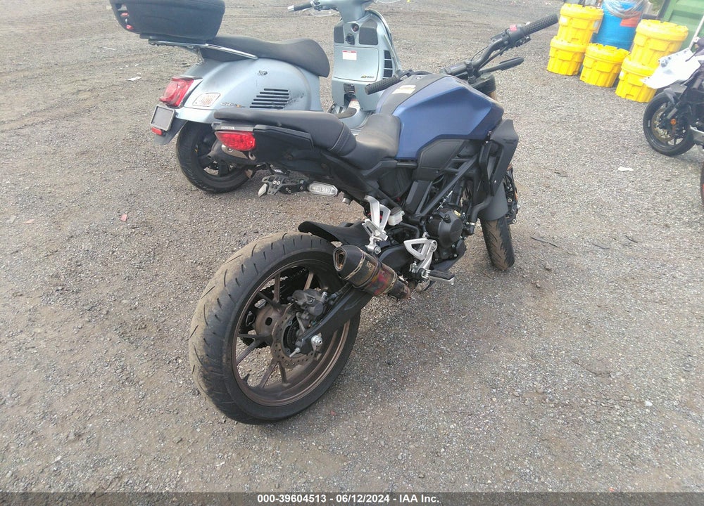2020 HONDA CBF300 NA VIN: MLHNC555XL5000557