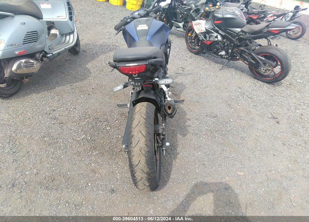 2020 HONDA CBF300 NA VIN: MLHNC555XL5000557