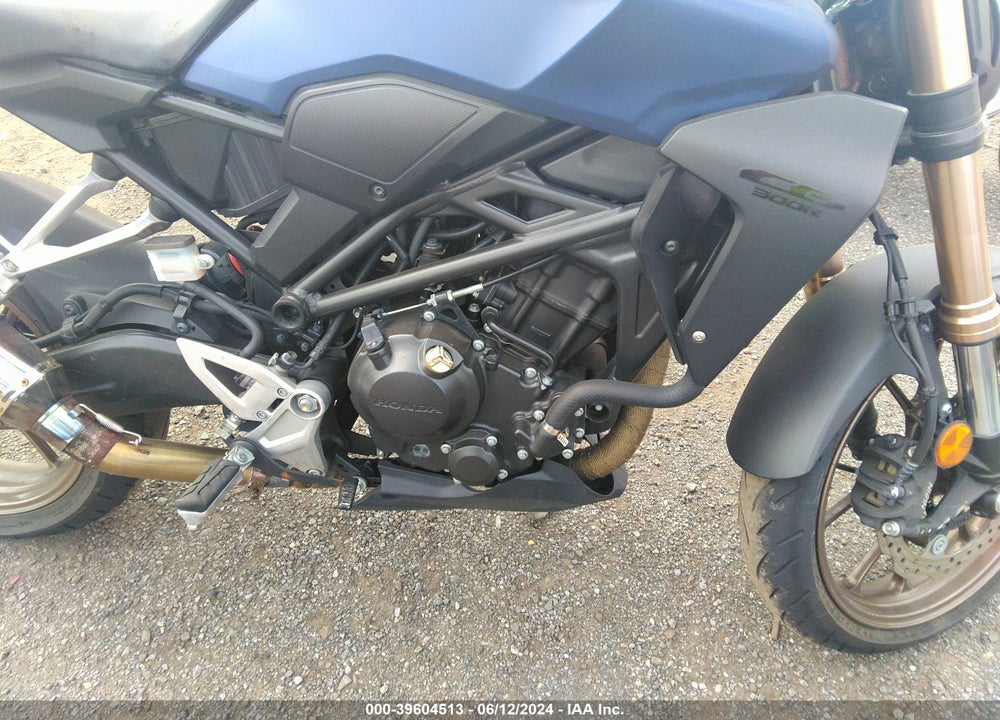 2020 HONDA CBF300 NA VIN: MLHNC555XL5000557