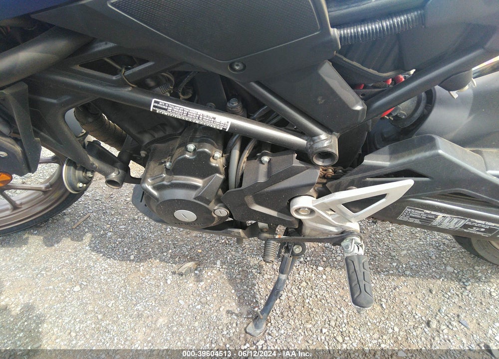 2020 HONDA CBF300 NA VIN: MLHNC555XL5000557