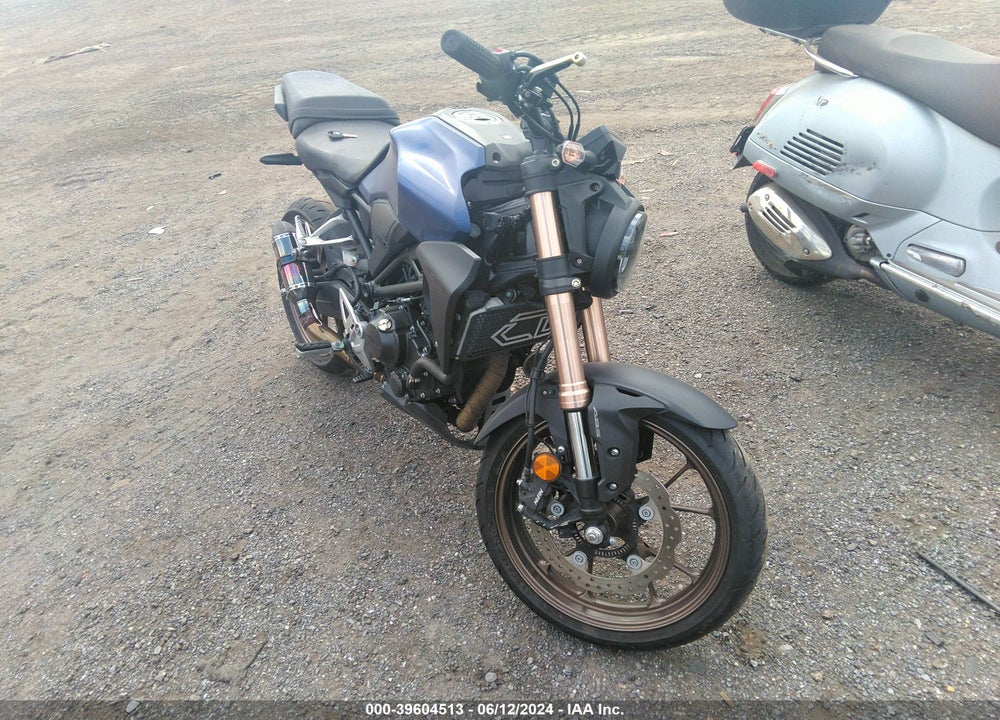 2020 HONDA CBF300 NA VIN: MLHNC555XL5000557