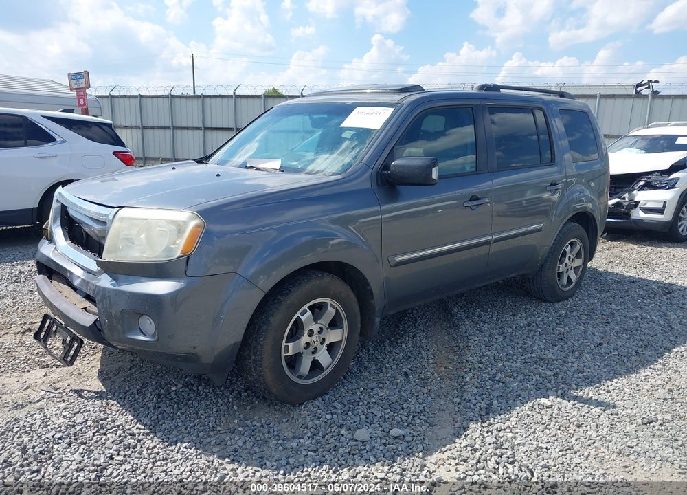2010 HONDA PILOT TOURING VIN: 5FNYF4H8XAB037448