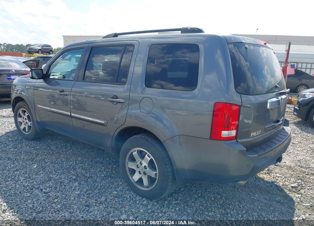 2010 HONDA PILOT TOURING VIN: 5FNYF4H8XAB037448