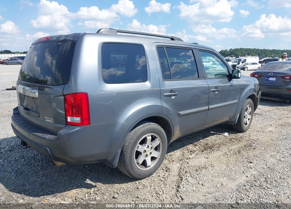 2010 HONDA PILOT TOURING VIN: 5FNYF4H8XAB037448