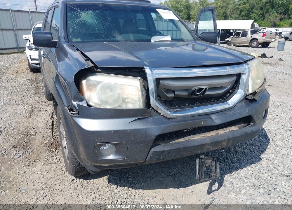 2010 HONDA PILOT TOURING VIN: 5FNYF4H8XAB037448