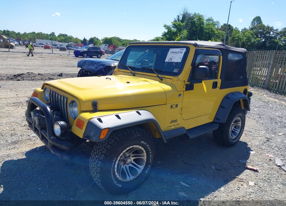 2006 JEEP WRANGLER X VIN: 1J4FA39SX6P742820
