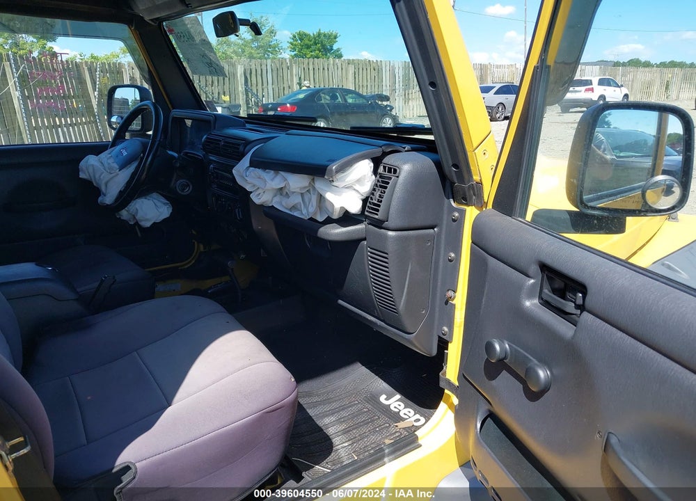 2006 JEEP WRANGLER X VIN: 1J4FA39SX6P742820