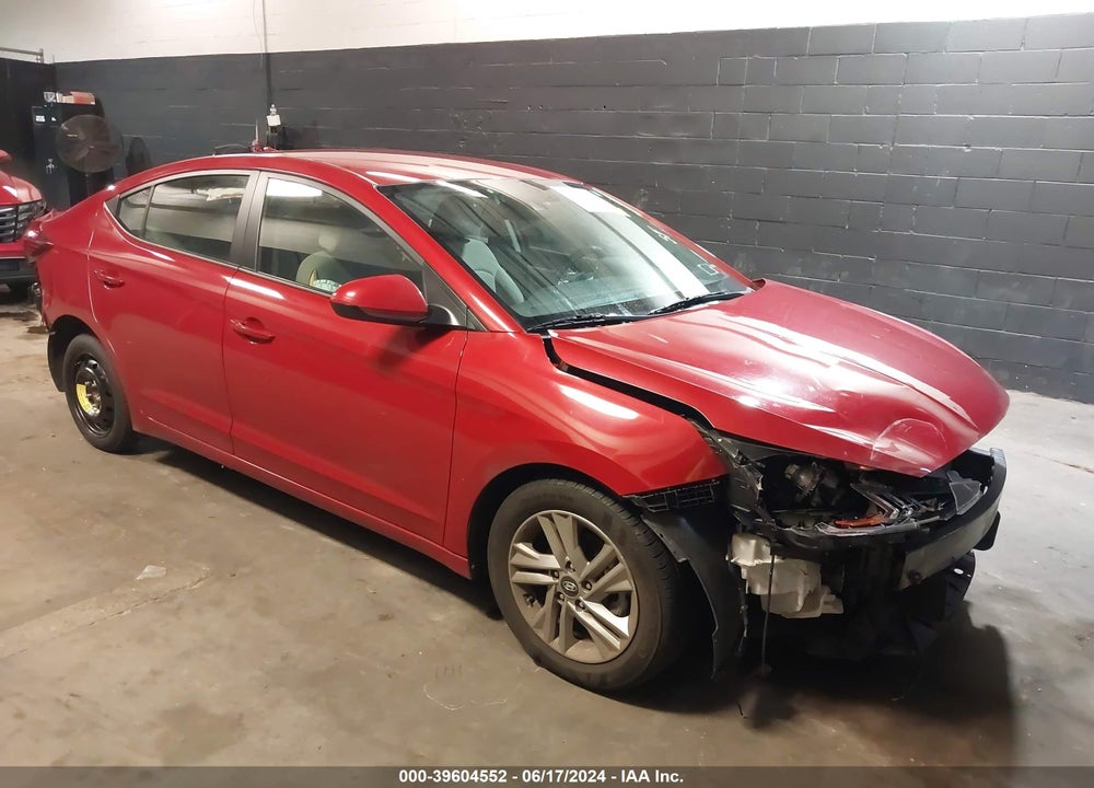 2020 HYUNDAI ELANTRA SEL VIN: KMHD84LF6LU075022