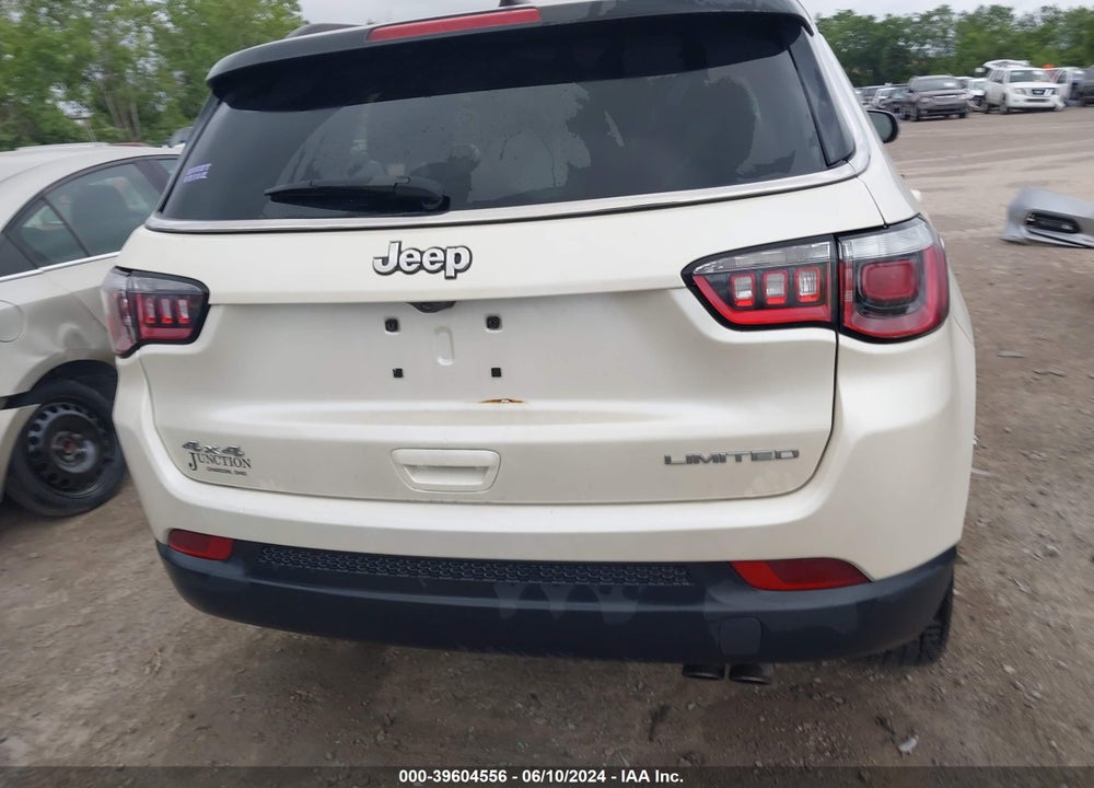 2018 JEEP COMPASS LIMITED 4X4 VIN: 3C4NJDCB0JT454809