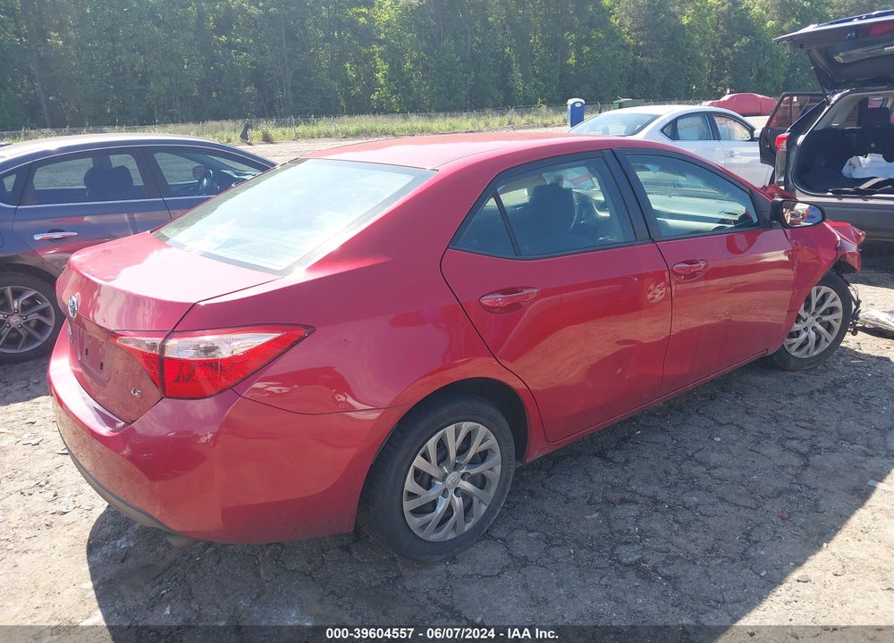 2019 TOYOTA COROLLA VIN: 2T1BURHE4KC141714