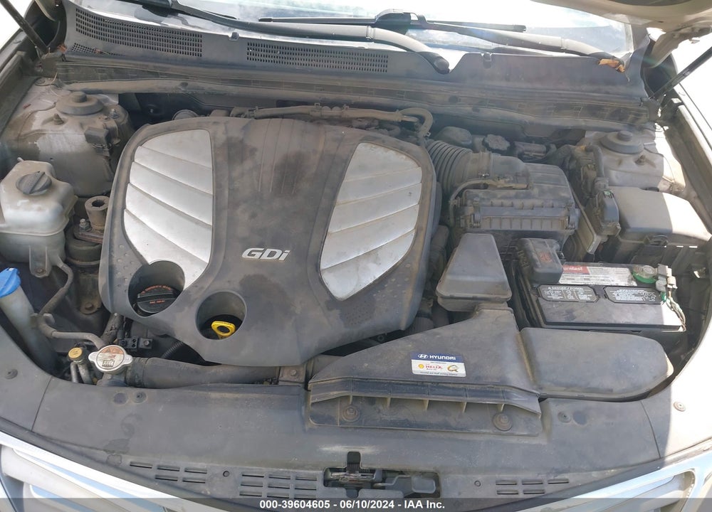 2013 HYUNDAI AZERA VIN: KMHFH4JG1DA198783