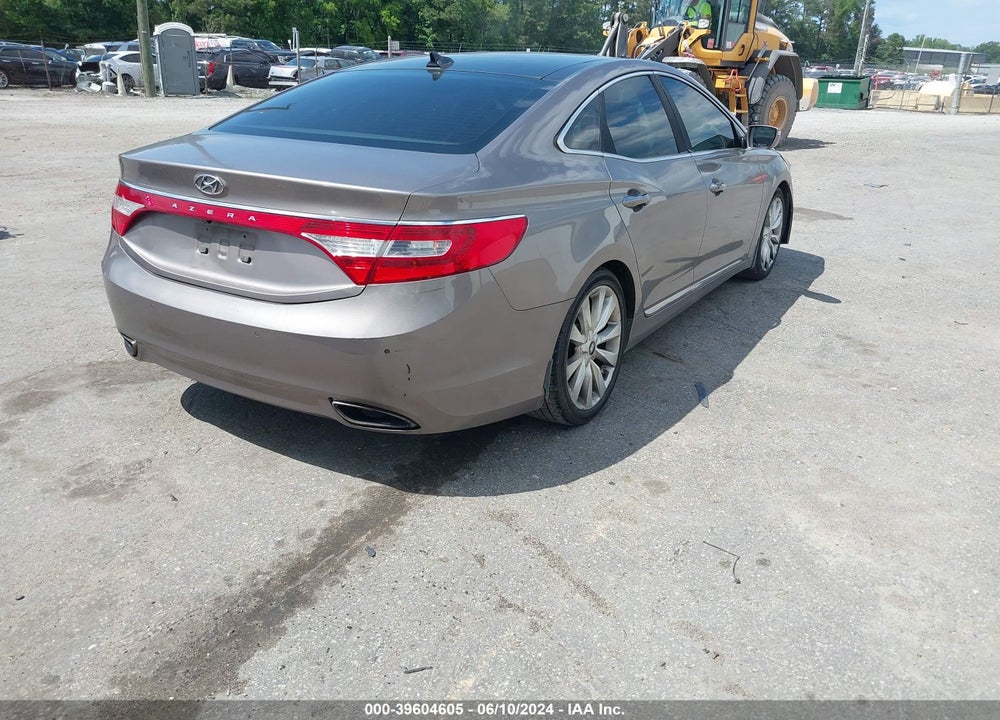 2013 HYUNDAI AZERA VIN: KMHFH4JG1DA198783