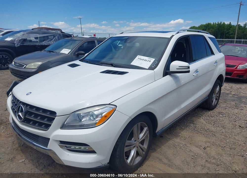 2014 MERCEDES-BENZ ML 350 VIN: 4JGDA5JB7EA388398