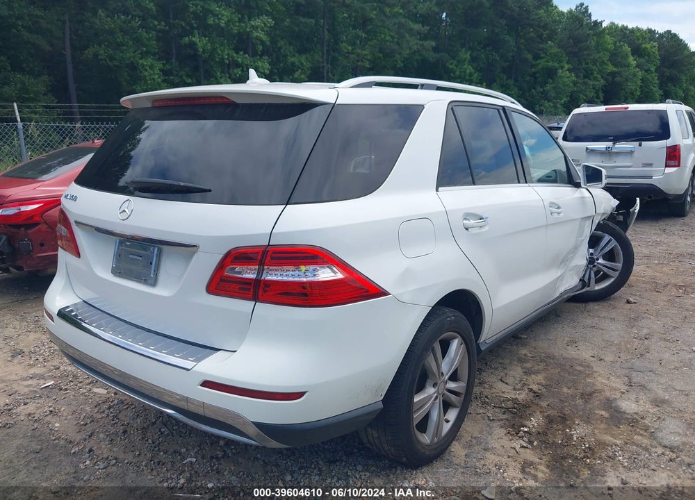 2014 MERCEDES-BENZ ML 350 VIN: 4JGDA5JB7EA388398