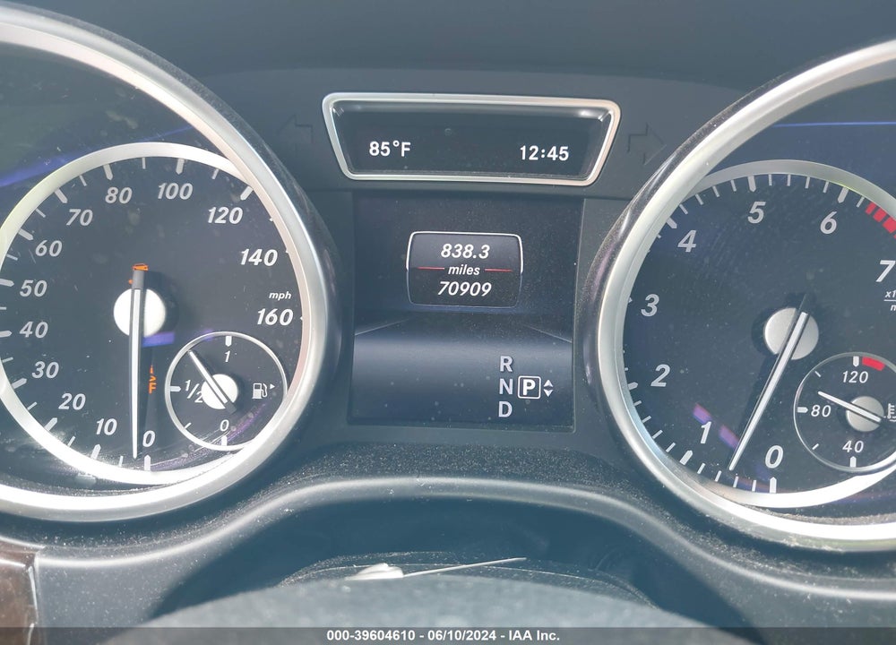 2014 MERCEDES-BENZ ML 350 VIN: 4JGDA5JB7EA388398