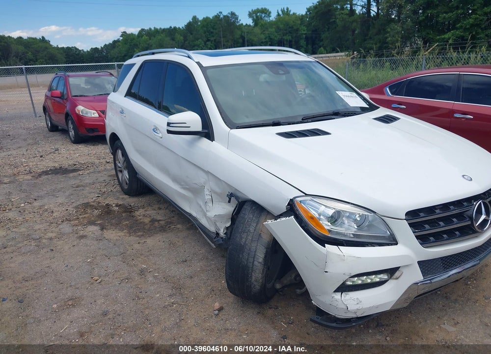 2014 MERCEDES-BENZ ML 350 VIN: 4JGDA5JB7EA388398