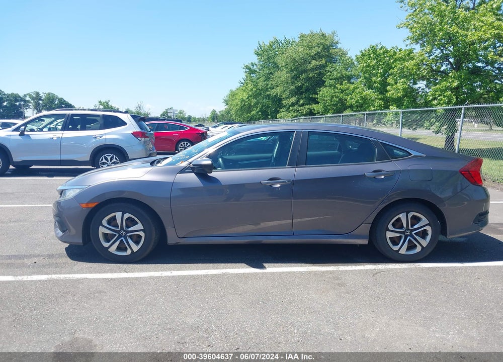 2016 HONDA CIVIC LX VIN: 19XFC2F50GE235452