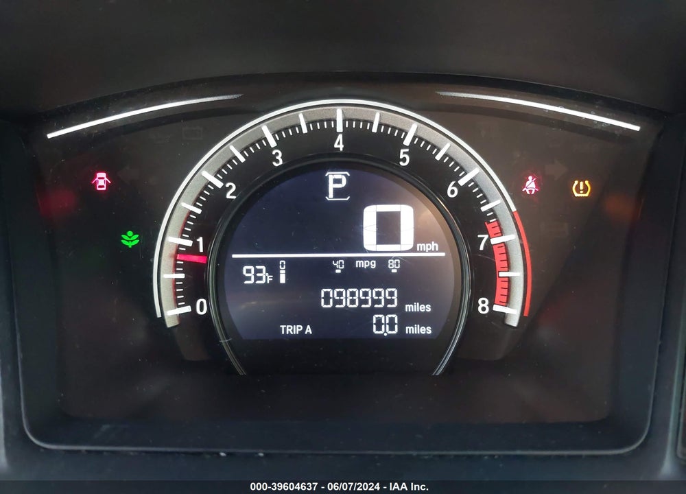 2016 HONDA CIVIC LX VIN: 19XFC2F50GE235452