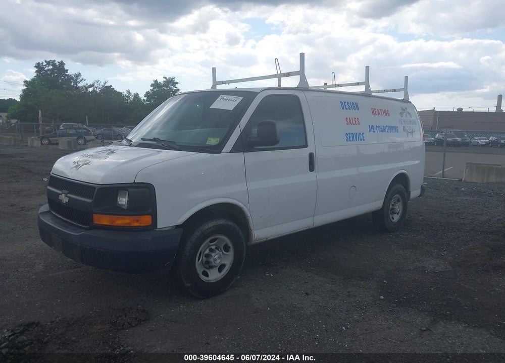 2009 CHEVROLET EXPRESS 2500 WORK VAN VIN: 1GCGG25C991123621
