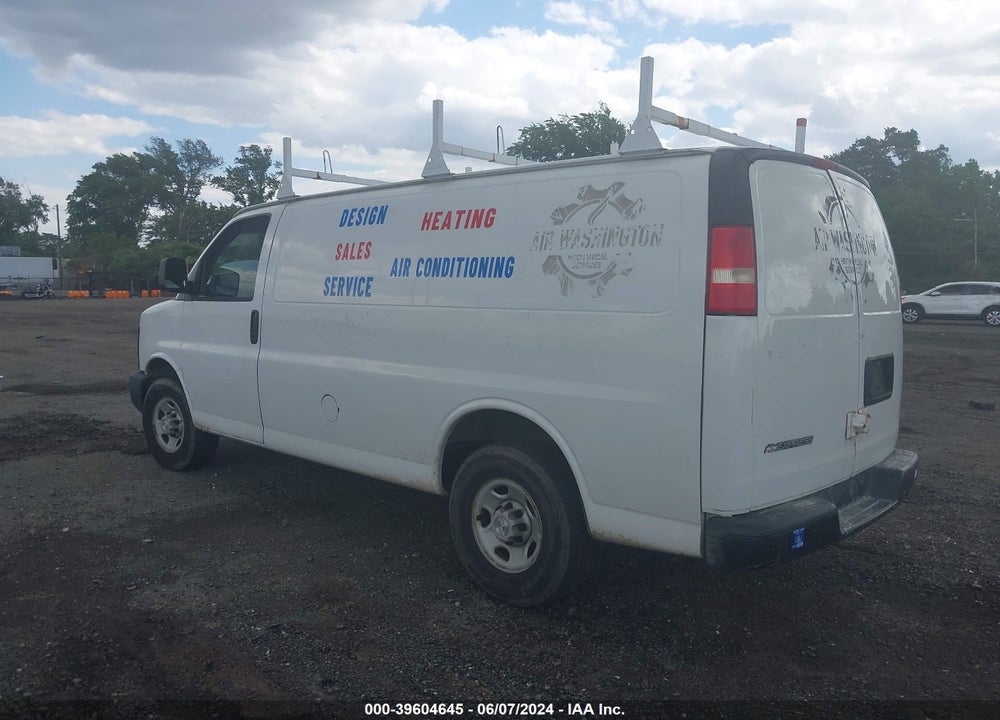 2009 CHEVROLET EXPRESS 2500 WORK VAN VIN: 1GCGG25C991123621
