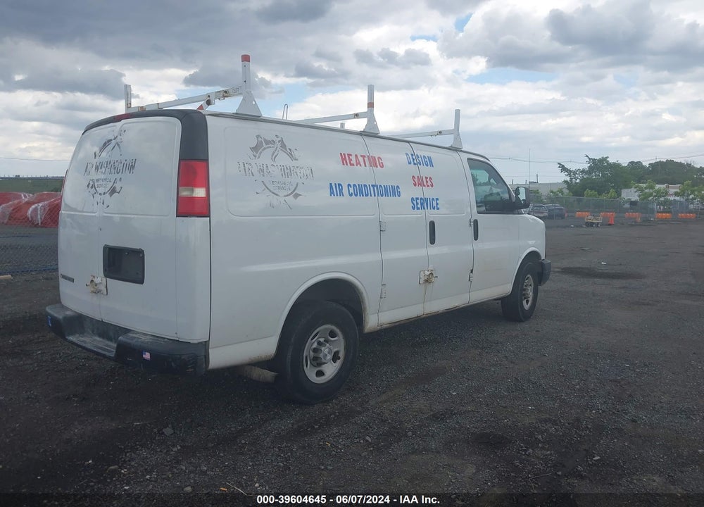 2009 CHEVROLET EXPRESS 2500 WORK VAN VIN: 1GCGG25C991123621