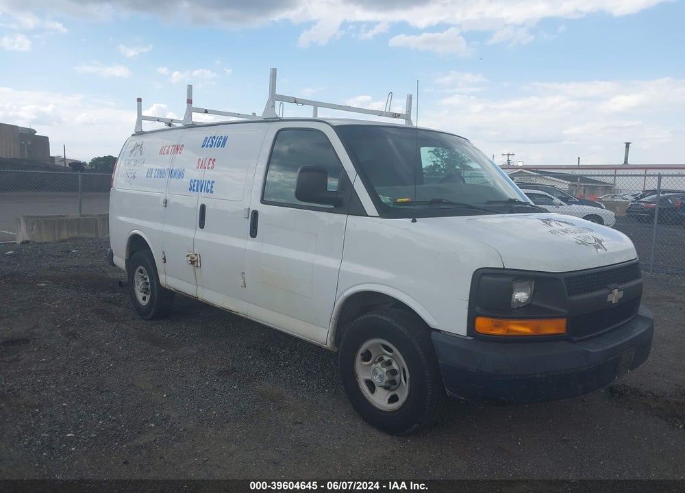 2009 CHEVROLET EXPRESS 2500 WORK VAN VIN: 1GCGG25C991123621